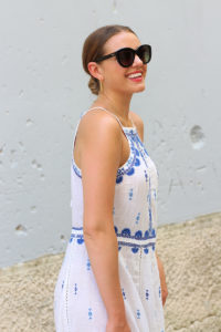 Embroidered White Dress Outfit | Monica Beatrice Welburn | The Elgin Avenue Blog