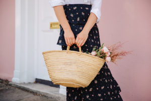 Dark Floral Ruffle Skirt | How To Wear Dark Florals | The Elgin Avenue Blog