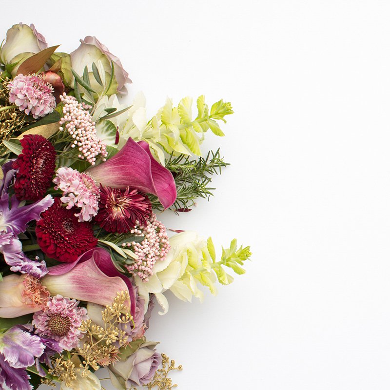 Beautiful Mixed Dark Florals | The Elgin Avenue Blog