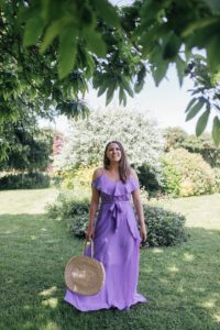 Beautiful Purple Lazul London Maxidress | Monica Beatrice Welburn | The Elgin Avenue Blog