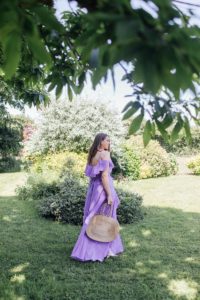 Beautiful Purple Lazul London Maxidress | Monica Beatrice Welburn | The Elgin Avenue Blog