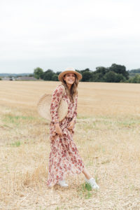 Printed Maxidress Outfit | Leaving London To Live In The Countryside | The Elgin Avenue Blog