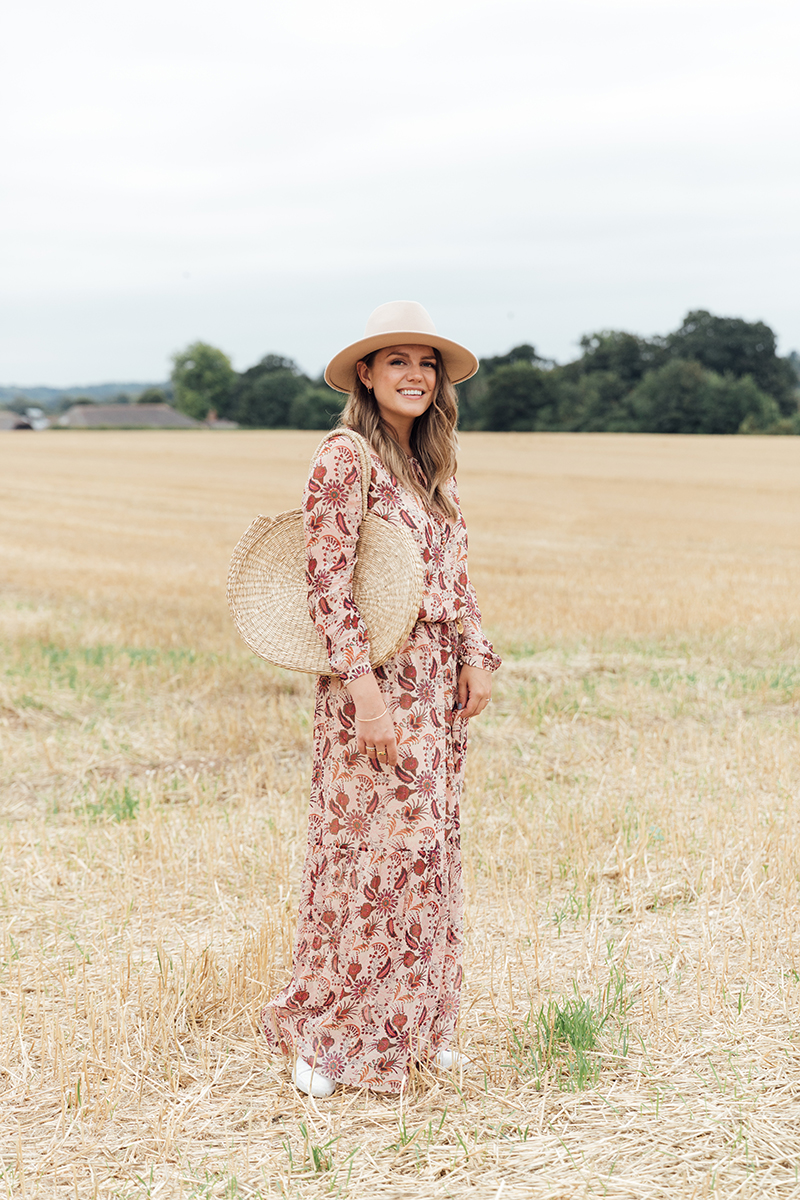 Autumn Maxidress Outfit | Leaving London To Live In The Countryside | The Elgin Avenue Blog