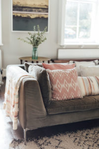 Textured Cushions In Feminine Colours | The Elgin Avenue Blog