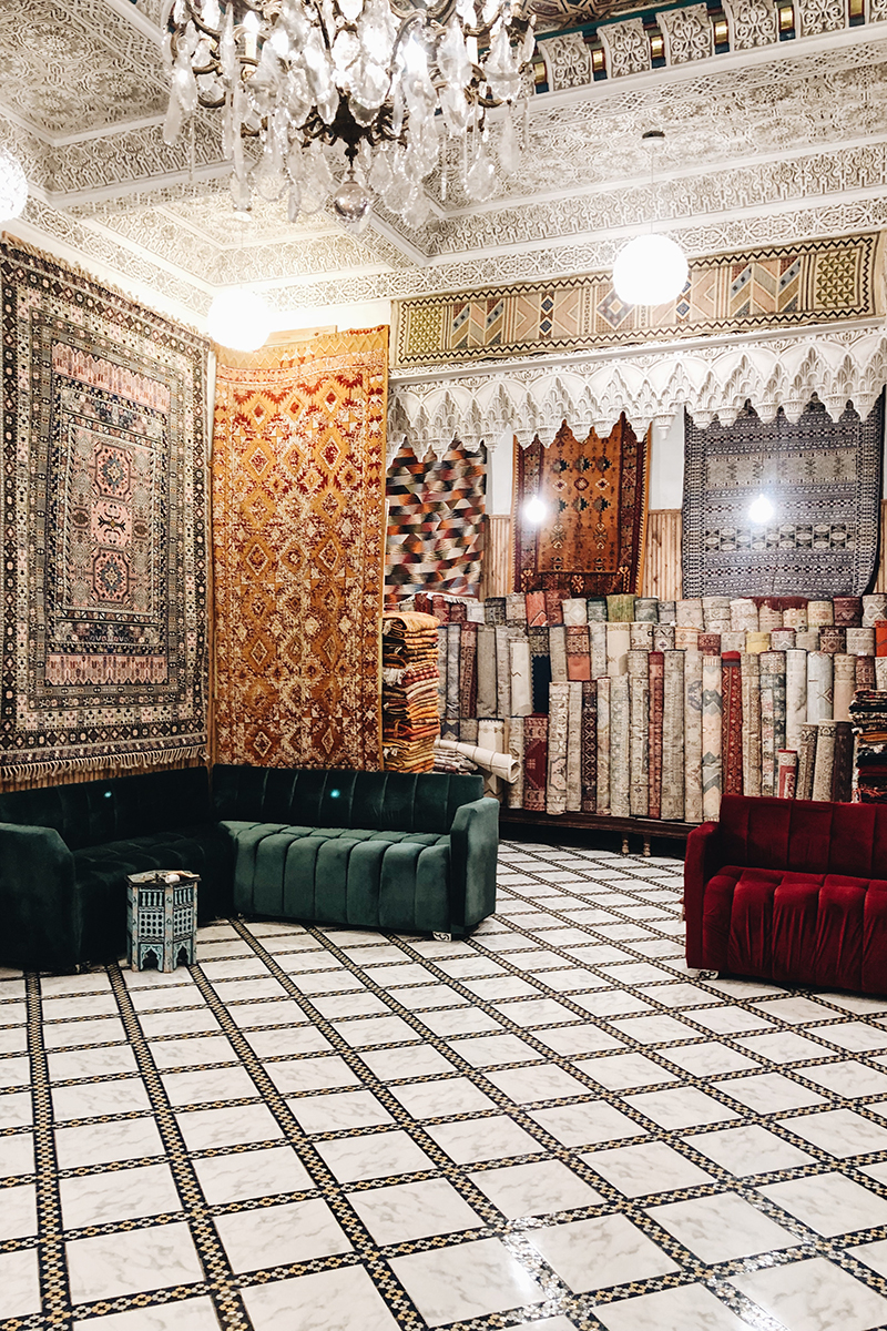 Shopping For Rugs in Morocco | The Elgin Avenue Fes Travel Guide