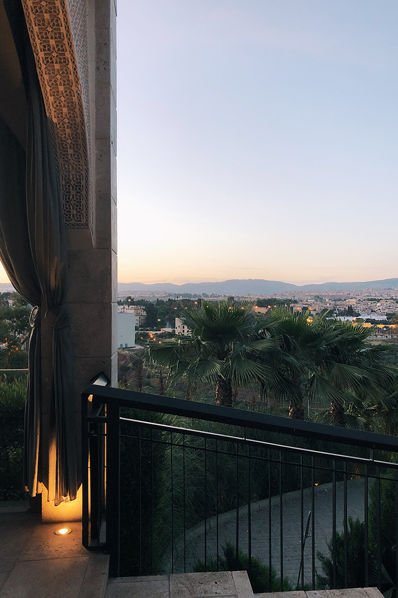 Sunset At Hotel Sahrai Morocco | The Elgin Avenue Fes Travel Guide