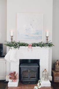 Bright Georgian Living Room Decorated for Christmas | The Elgin Avenue Blog