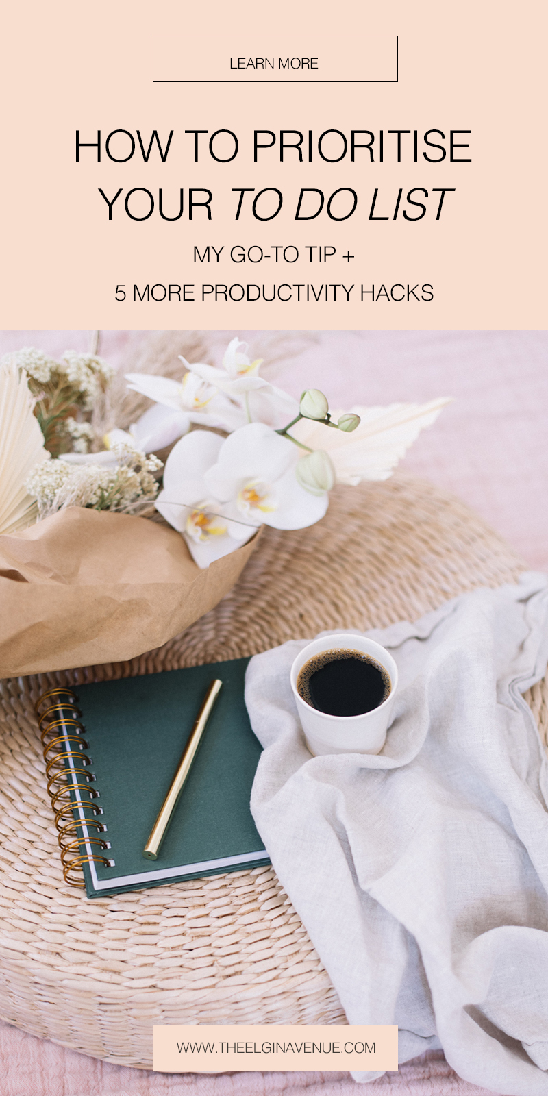 Time Organisation Productivity Hack | The Elgin Avenue Blog