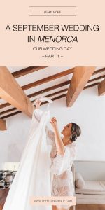 Lace Bridal Dressing Gown | Monica Beatrice Welburn Wedding Day