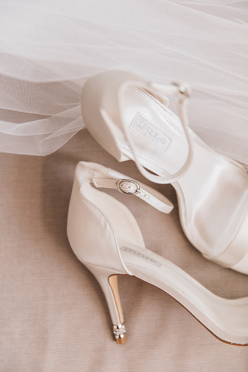Dune Wedding Shoes | Monica Beatrice Welburn Wedding Day