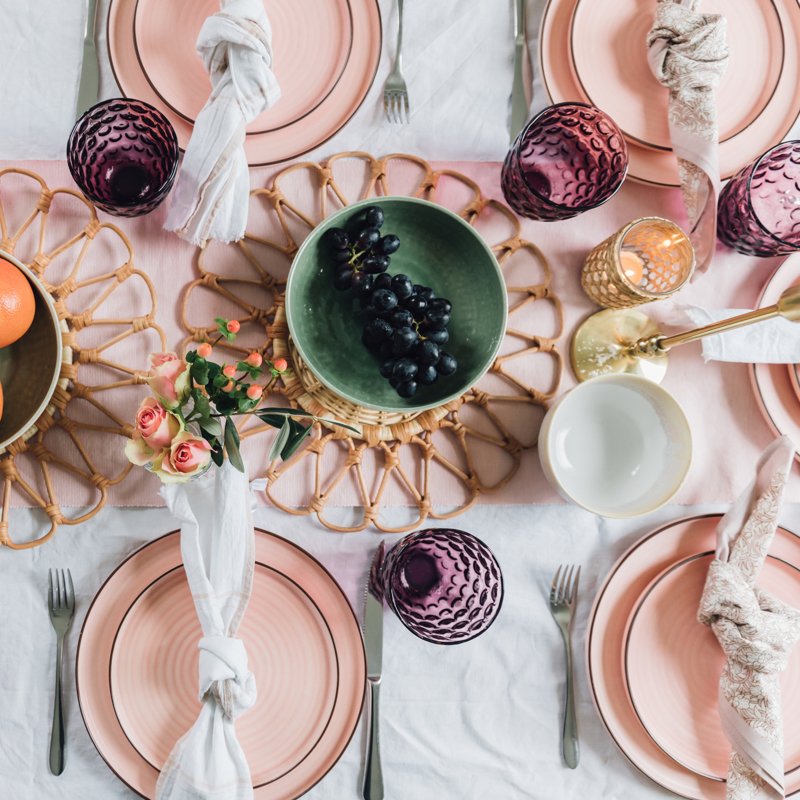 Pink Tablescape Idea | The Elgin Avenue Blog