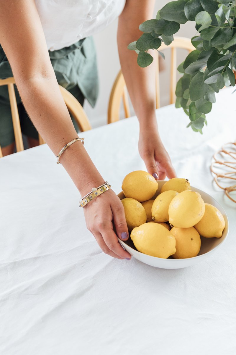 Lemon Fruit Accents At Home | The Elgin Avenue Blog | Monica Beatrice Home
