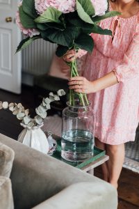 Pink Hydrangeas | Home Updates for Summer | The Elgin Avenue Blog | Monica Beatrice Home