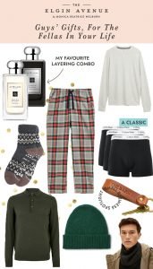 Mens Gift Guide 2020 by Monica Beatrice Welburn of The Elgin Avenue Blog