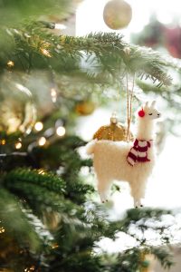 Llama Christmas Tree Decoration | The Elgin Avenue Blog