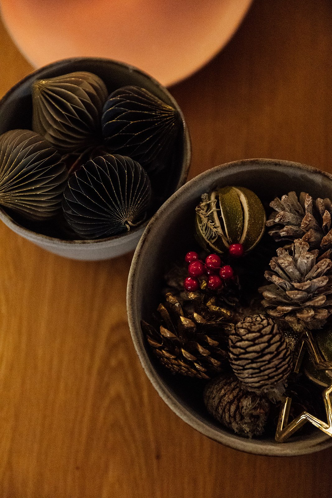 Dried Flowers and Natural Elements for Christmas Decorations Monica Beatrice Blog